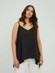 Basic satin cami top