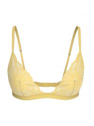 Floral Lace Triangle Bra