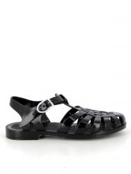 Jelly Sandals Sun in Noir