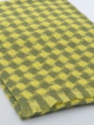 Check patterned scarf