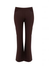 Flare fit stretch pants