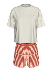 Print Shorts Relaxed Pyjama Set