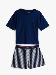 Print Shorts Relaxed Pyjama Set