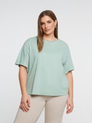 Relaxed fit basic cotton t-shirt