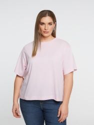 Relaxed fit basic cotton t-shirt