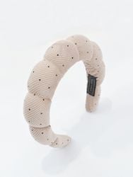 Στέκα μαλλιών με ενίσχυση & strass