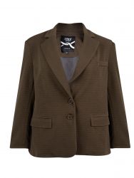 Structured buttoned blazer