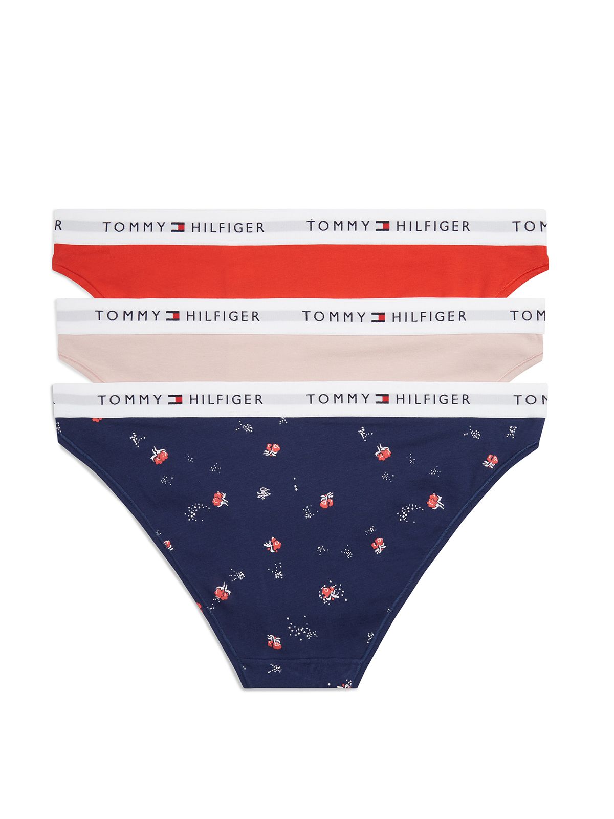 3 Pack Logo Waistband Stretch Cotton Briefs