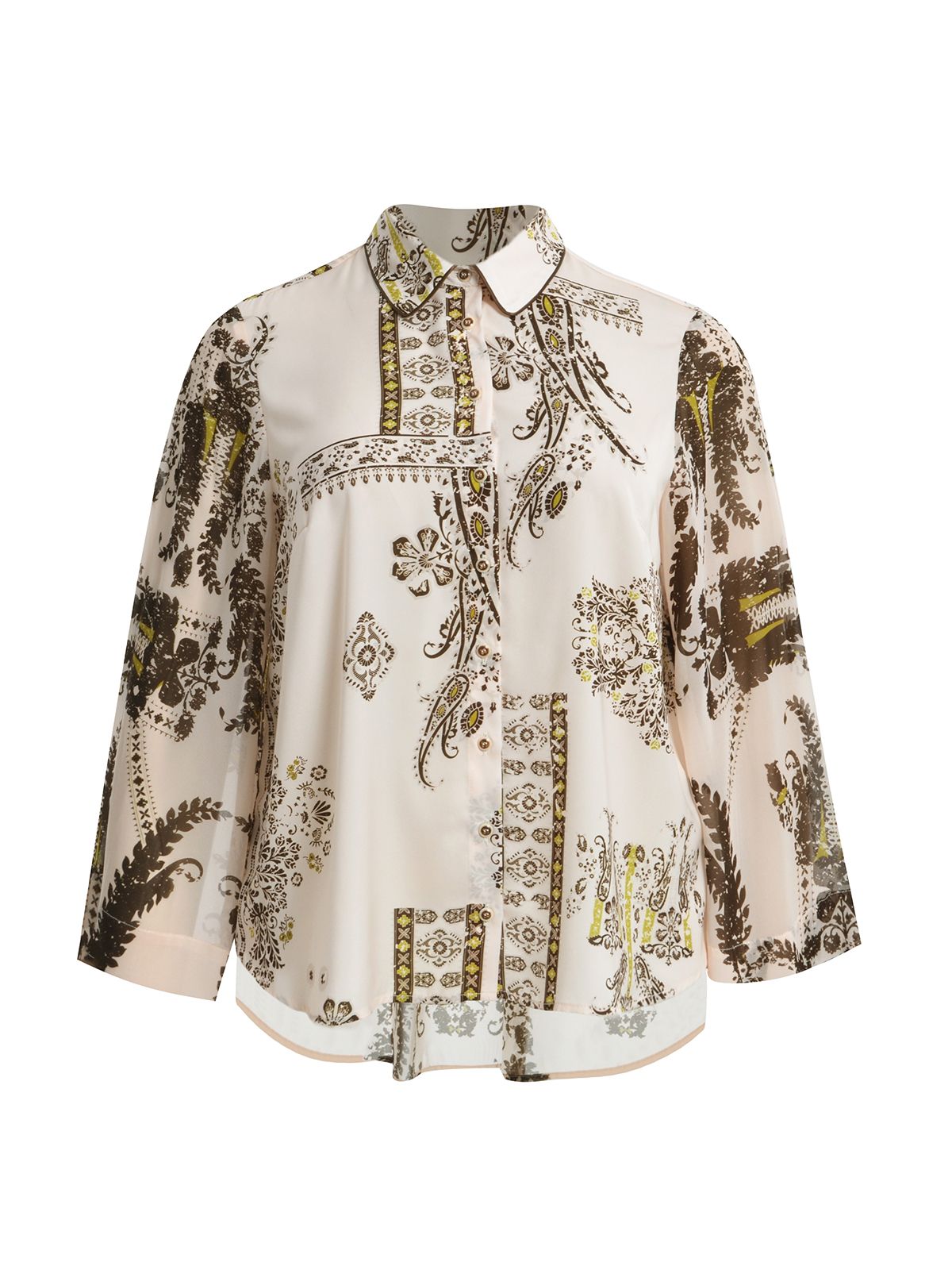 Eco-chic shirt in paisley print