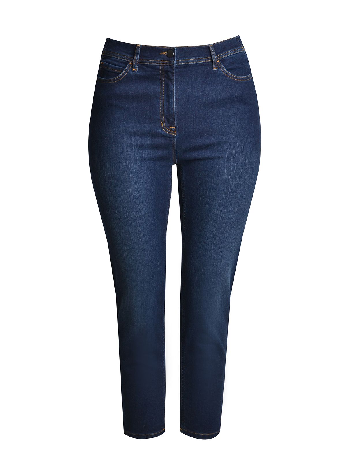 Τζιν μπλε σε γραμμή mom fit