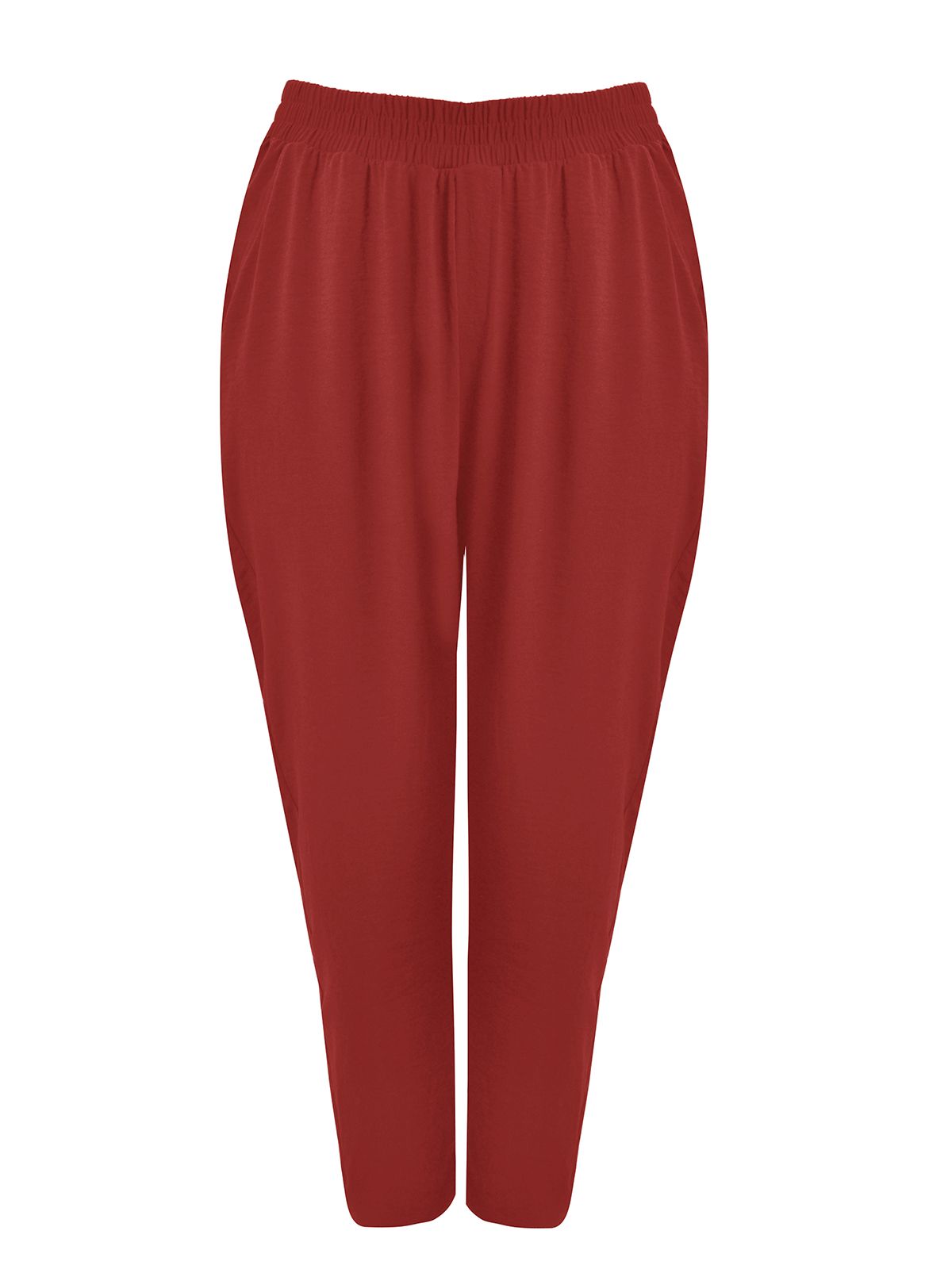 Airwashed crepe joggers
