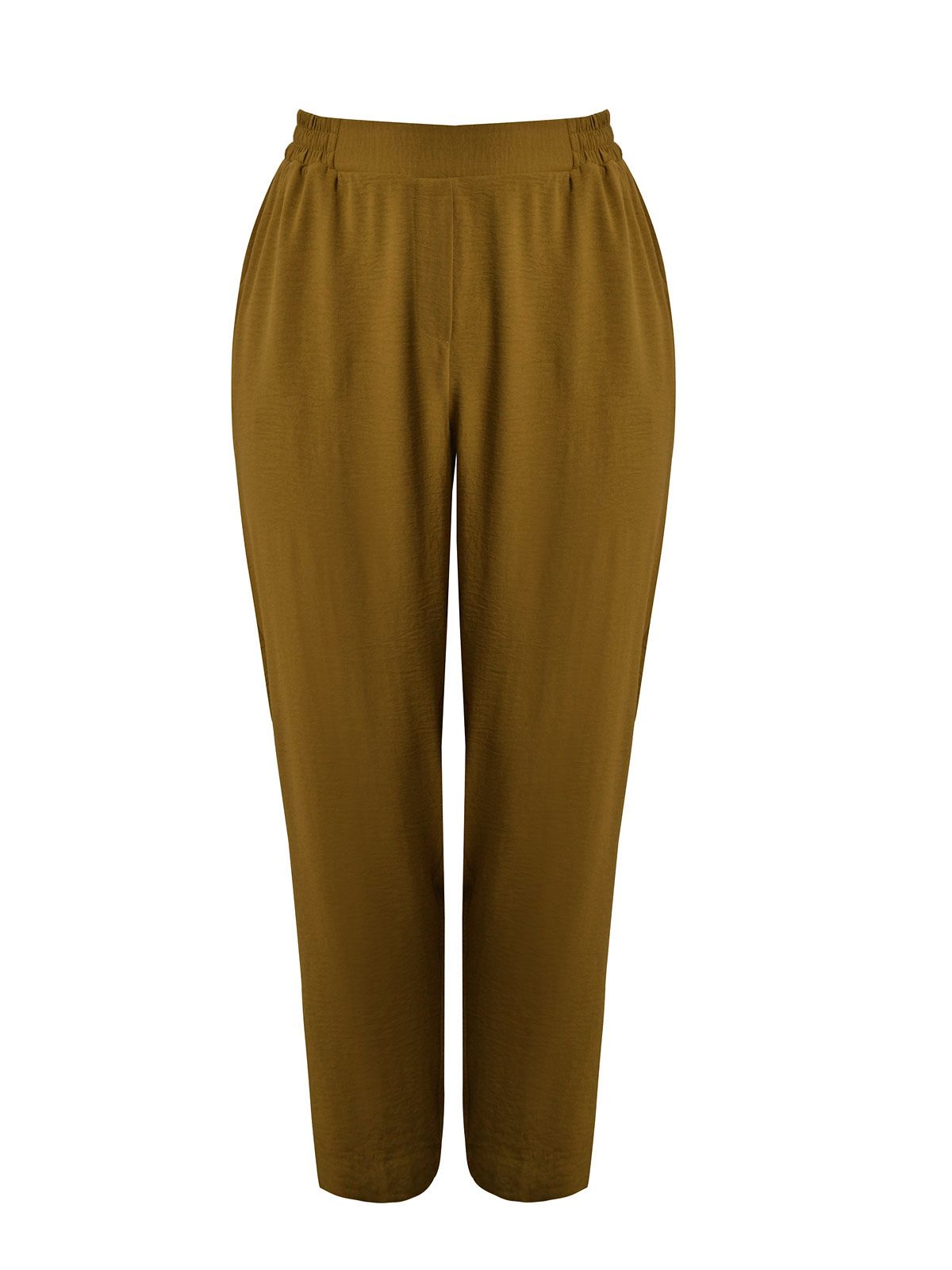 Tapered παντελόνι κρεπ airwashed