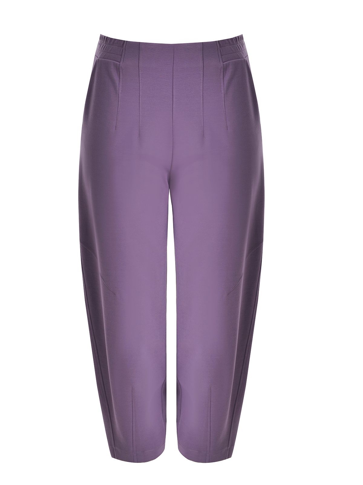 Mat Fashion Balloon trousers with tapered hem Purple