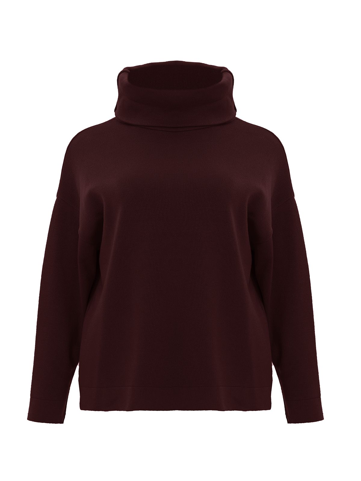 Basic knit turtleneck jumper