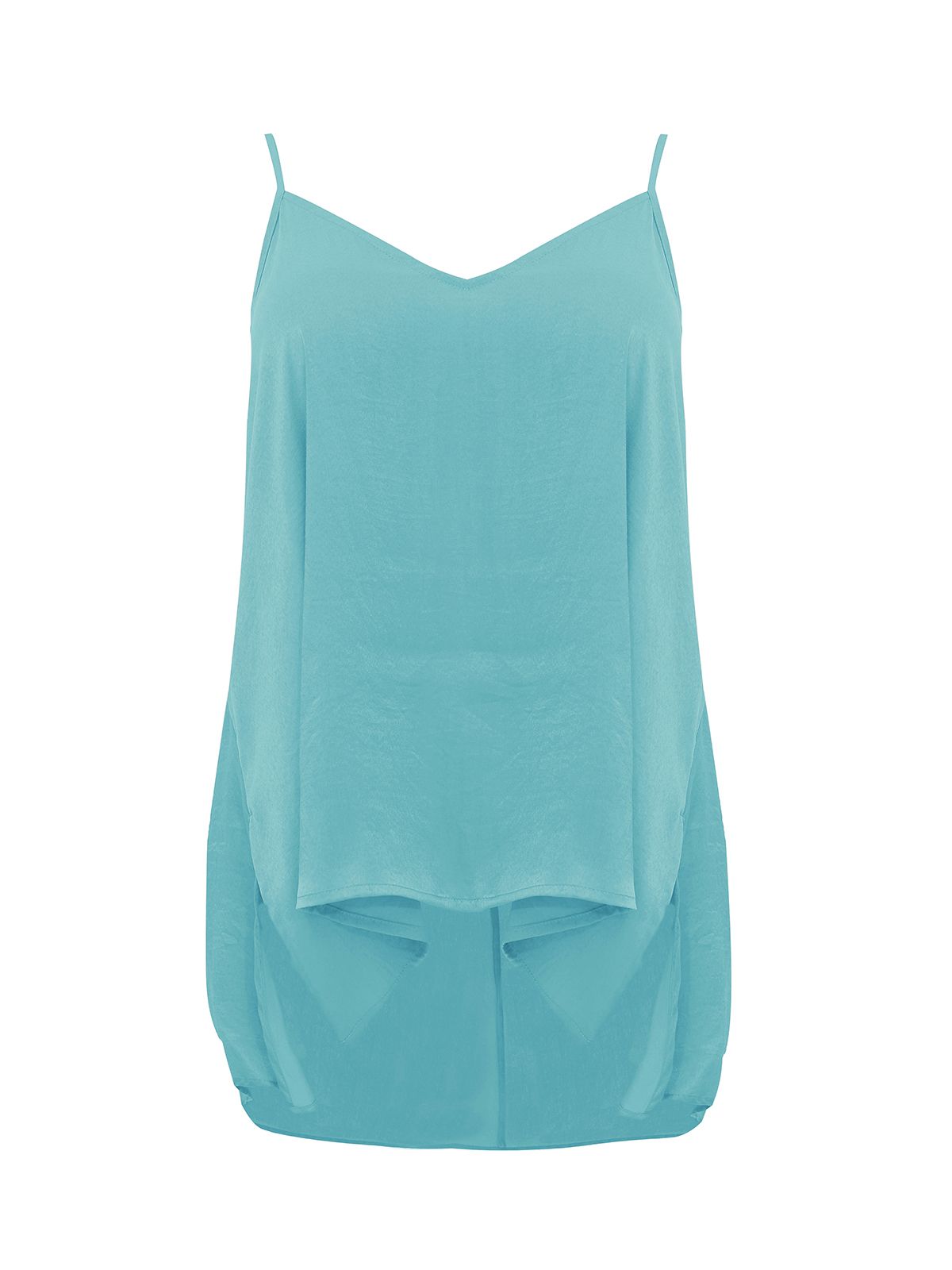 Basic satin cami top
