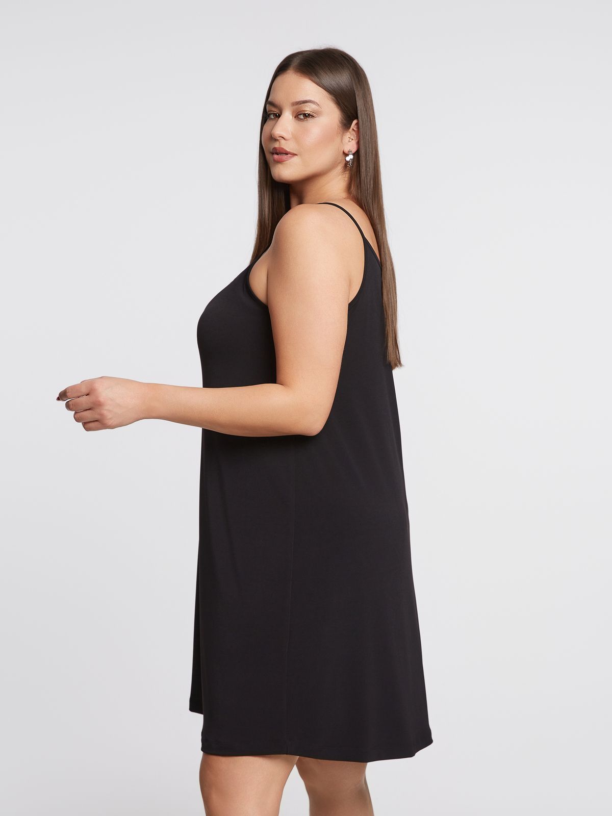 Basic super jersey tank dress