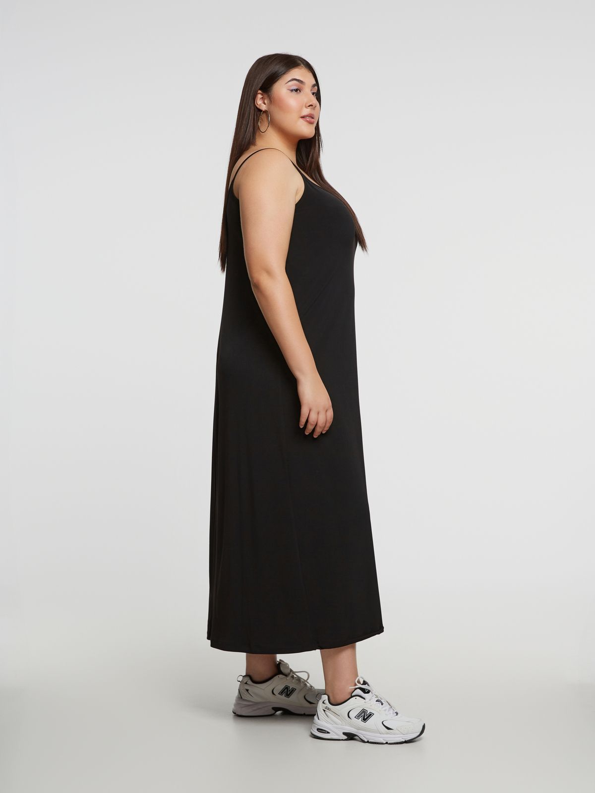 Basic super jersey tank dress