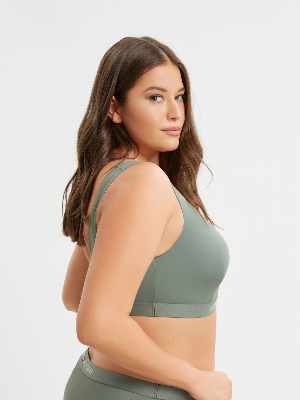 Square Neck Bralette Bikini Top