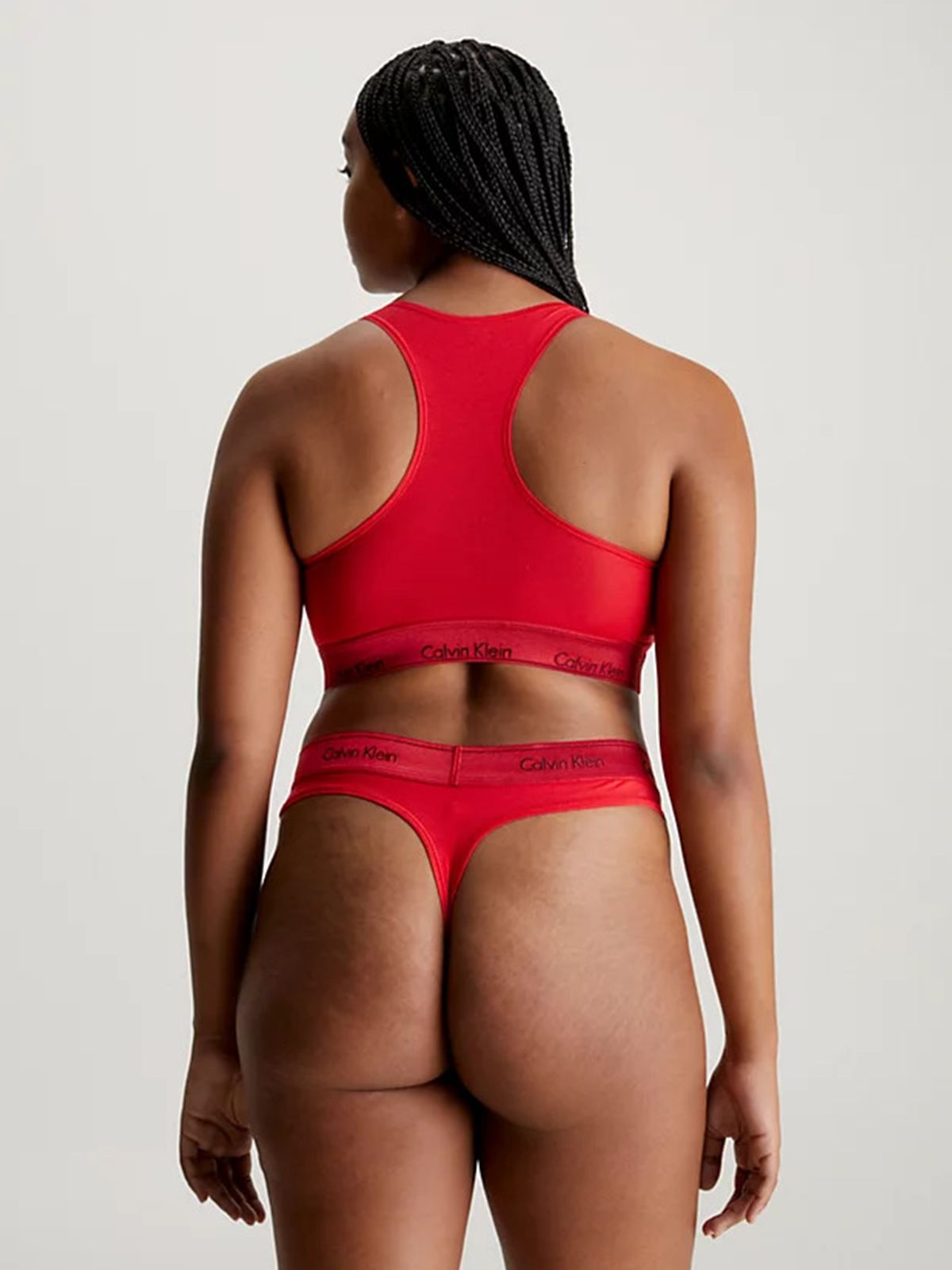 Bralette Modern Cotton in Rouge