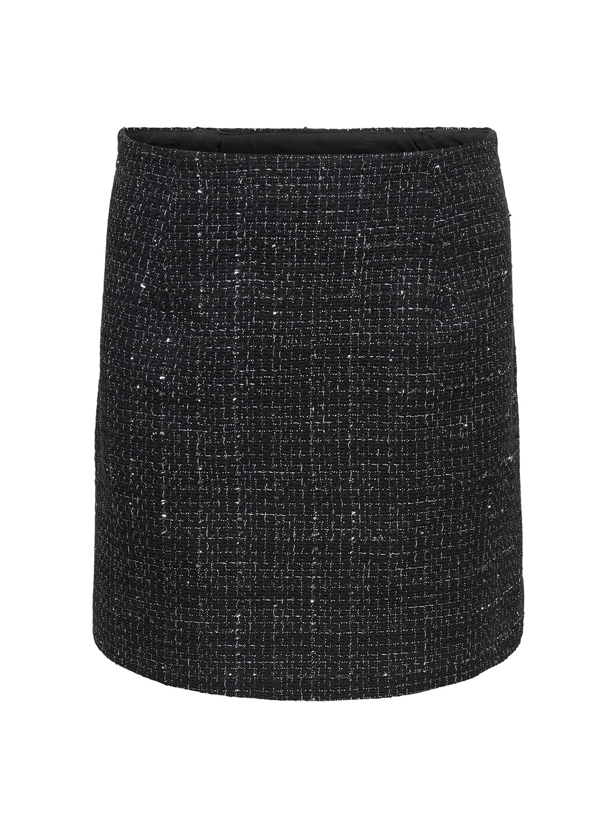 Only Carmakoma Μίνι φούστα μπουκλέ Caramaya με glitter Μαυρο