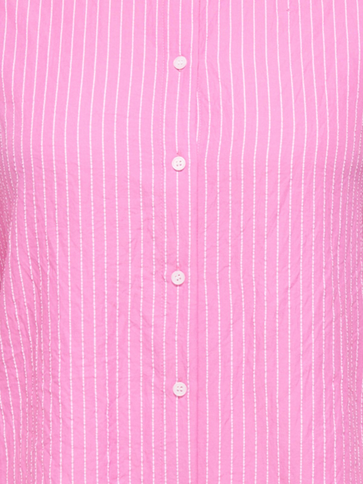 Cardea short-sleeve stripe shirt