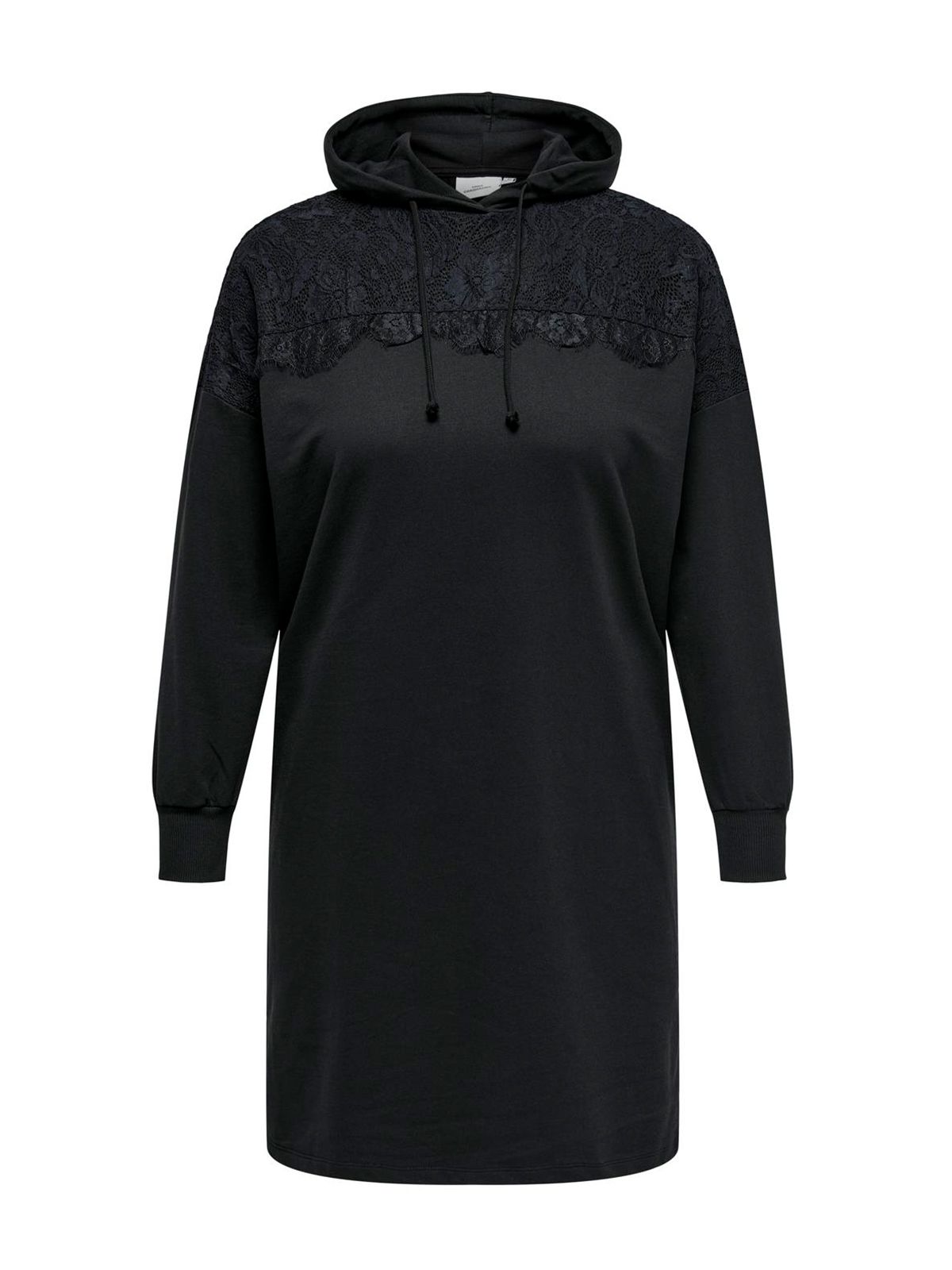 Carlizzy lace hood sweat dress
