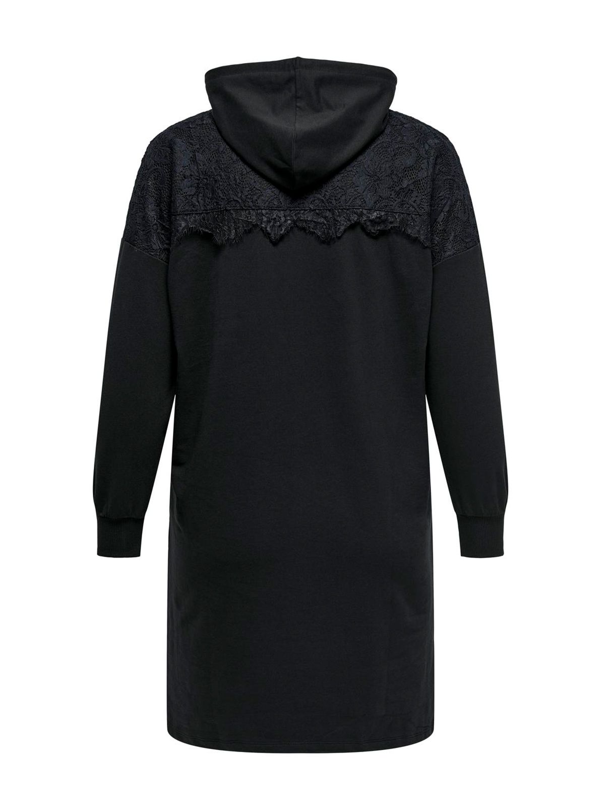 Carlizzy lace hood sweat dress