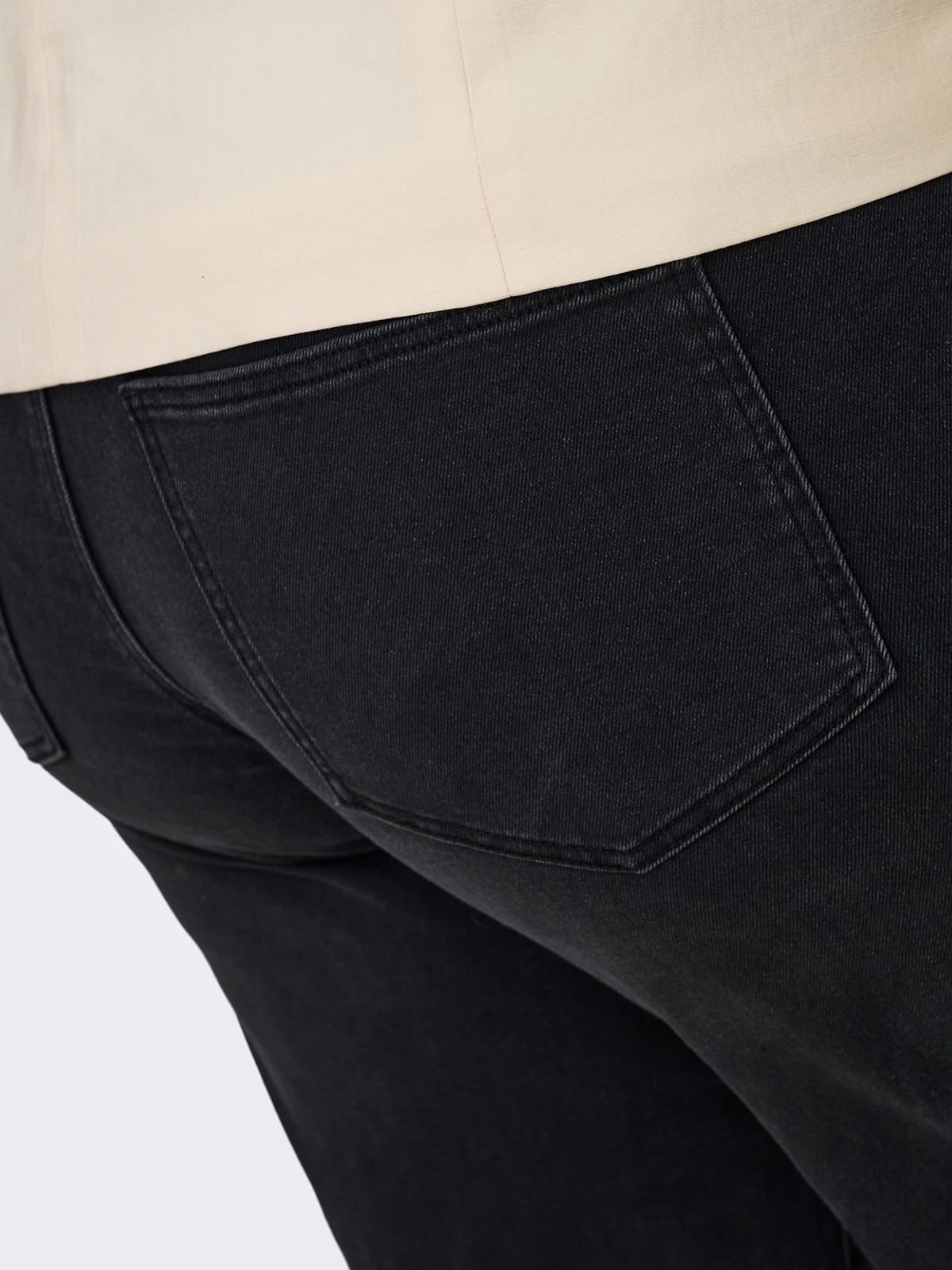 Carmadison high waist wide leg fit jeans