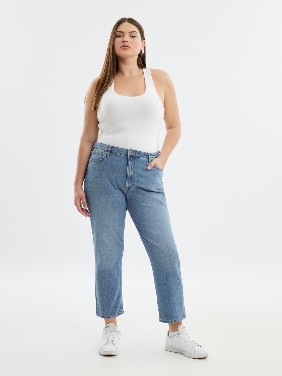 Carol Mid Soho Straight Jeans