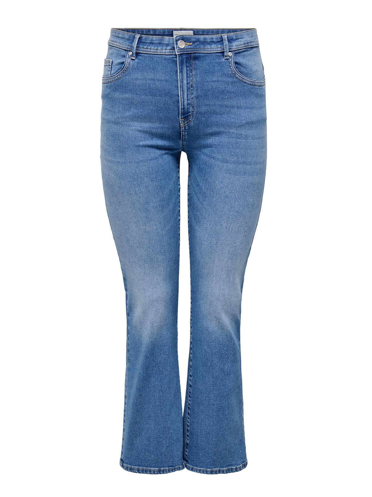 Carsally mid waist flared fit jeans