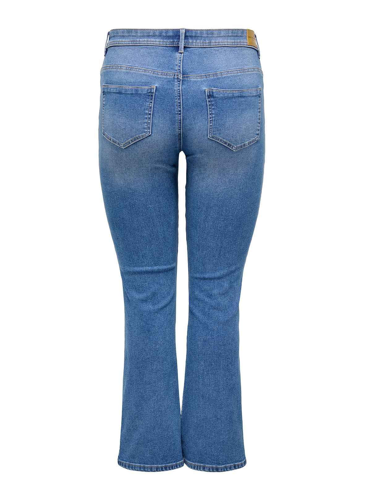 Carsally mid waist flared fit jeans