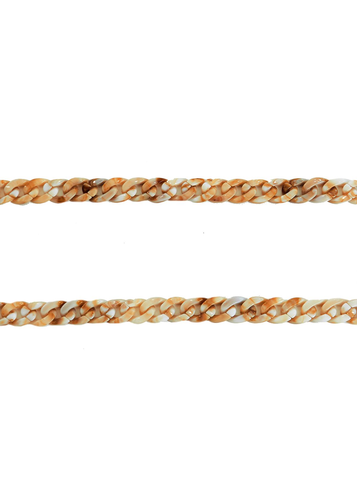 Chunky beige sunglasses chain
