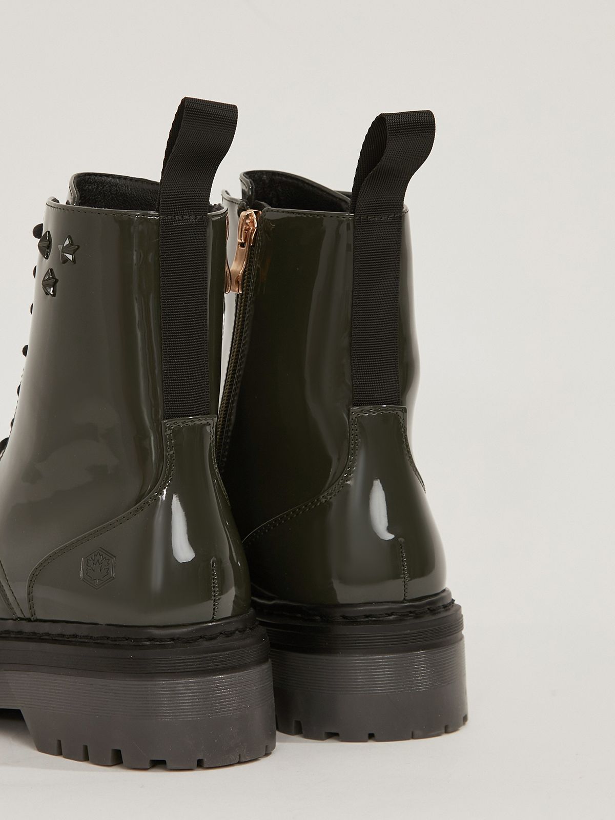 LUMBERJACK | Elyse Combat Boots δερμάτινα