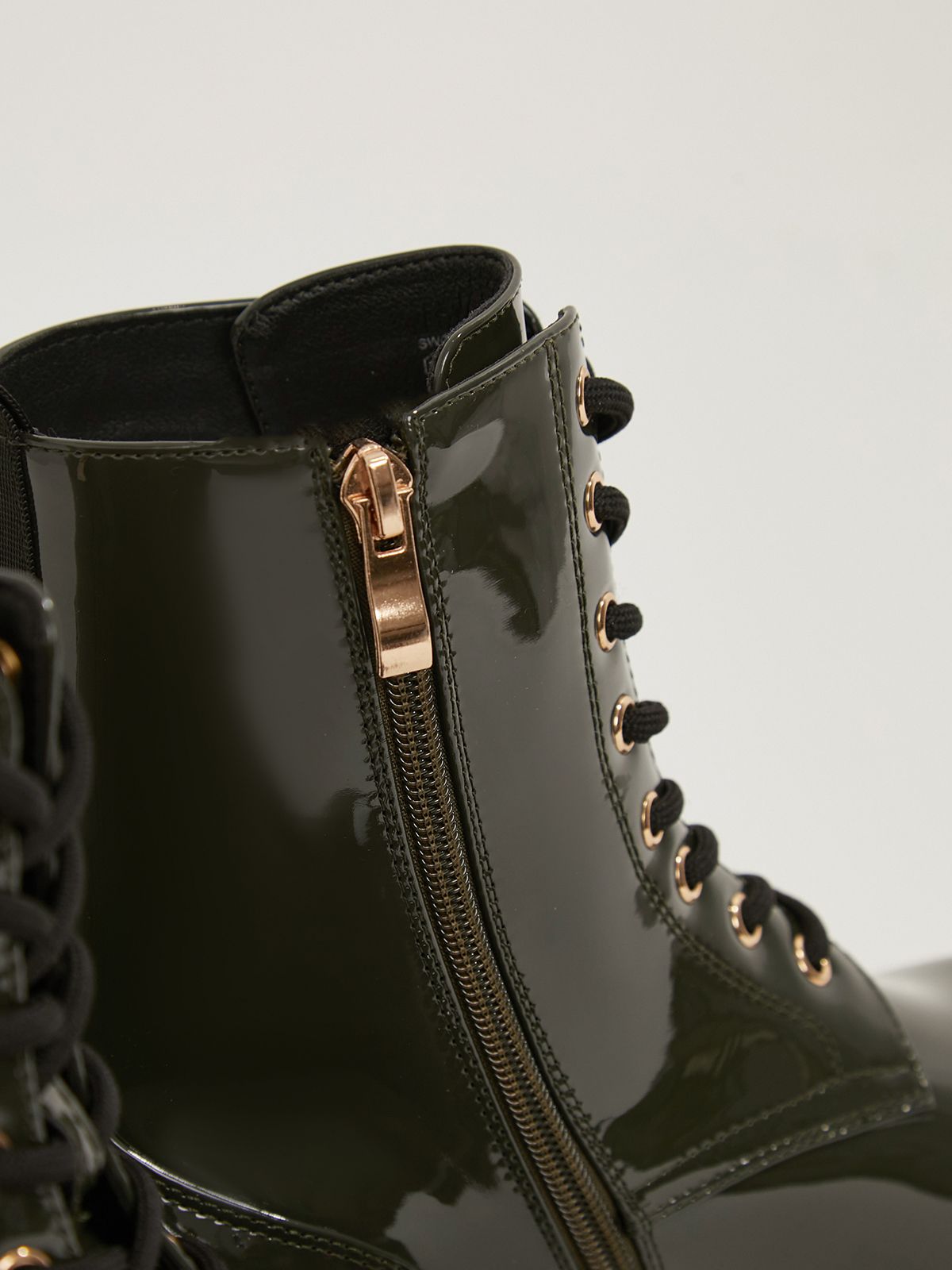 LUMBERJACK | Elyse Combat Boots δερμάτινα