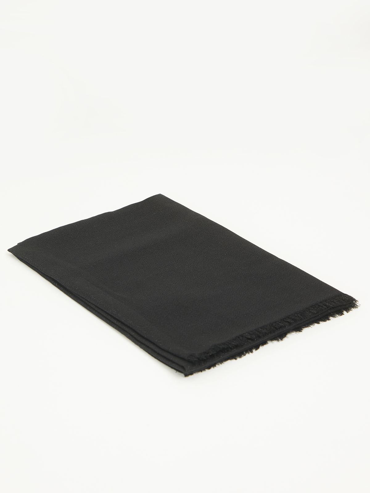 Metallic viscose shawl