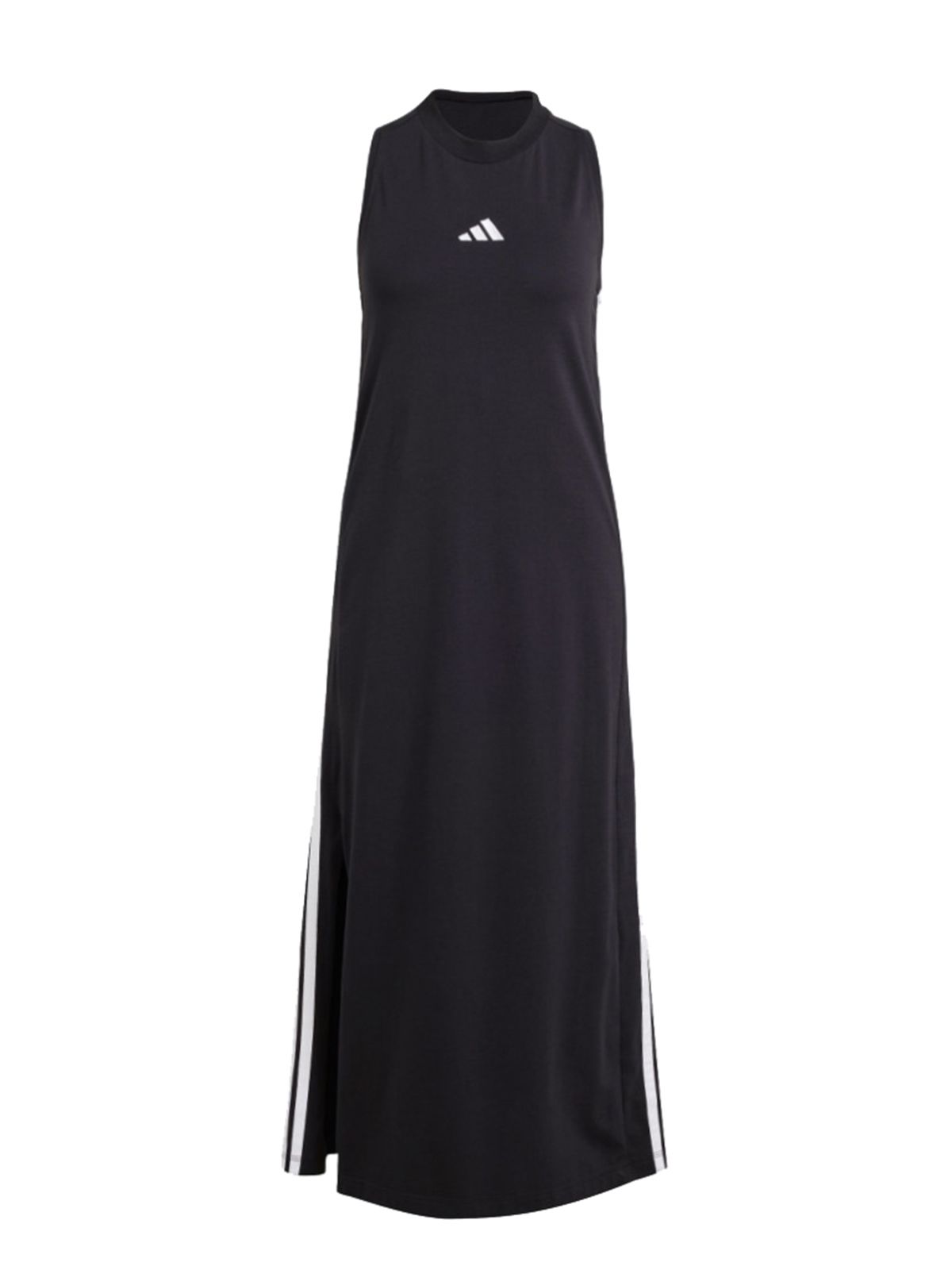 Adidas Essentials 3-Stripes Long Racerback Dress Black