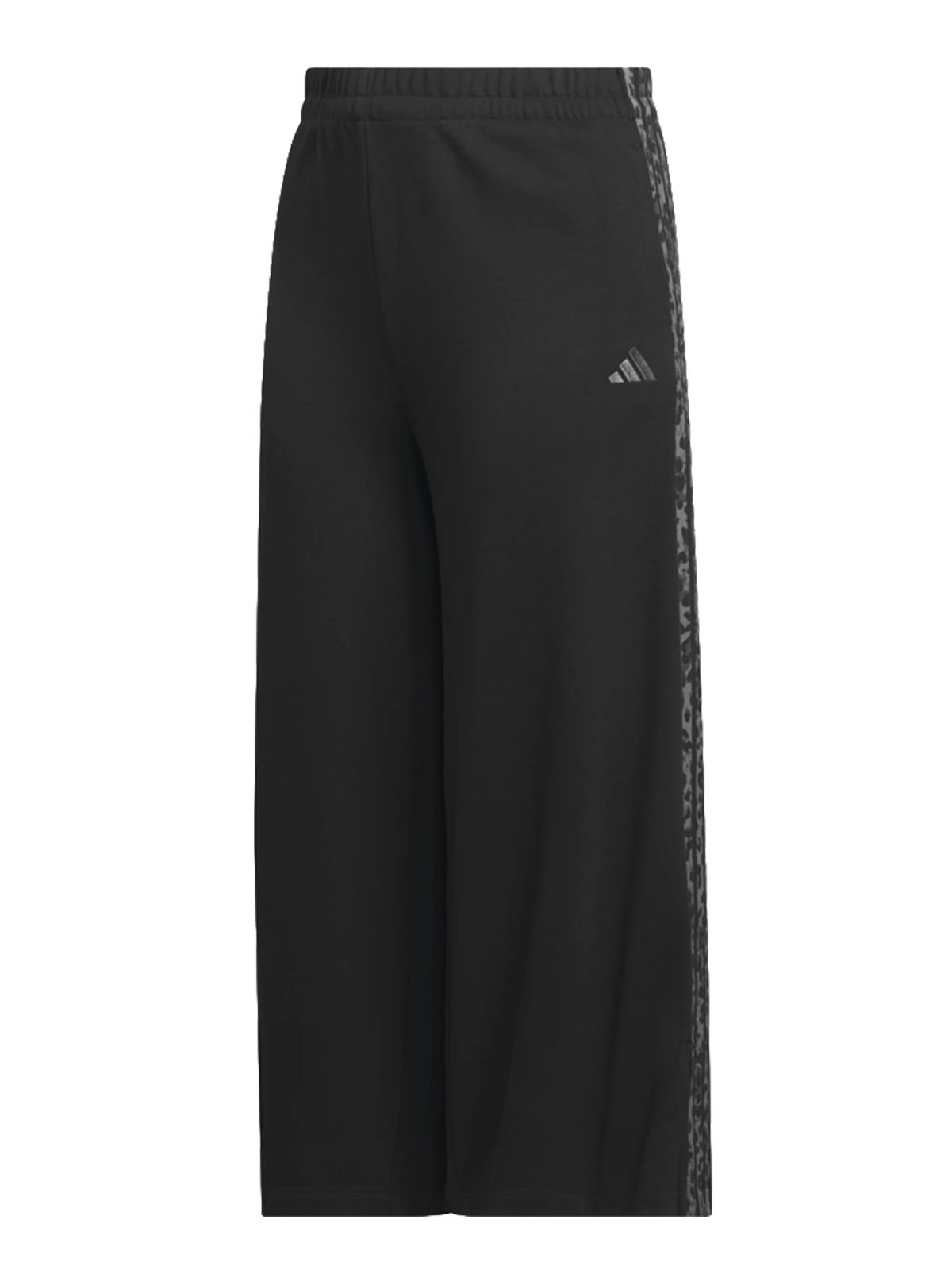 Adidas Παντελόνι Essentials Animal 3-Stripes Wide Leg  Μαυρο