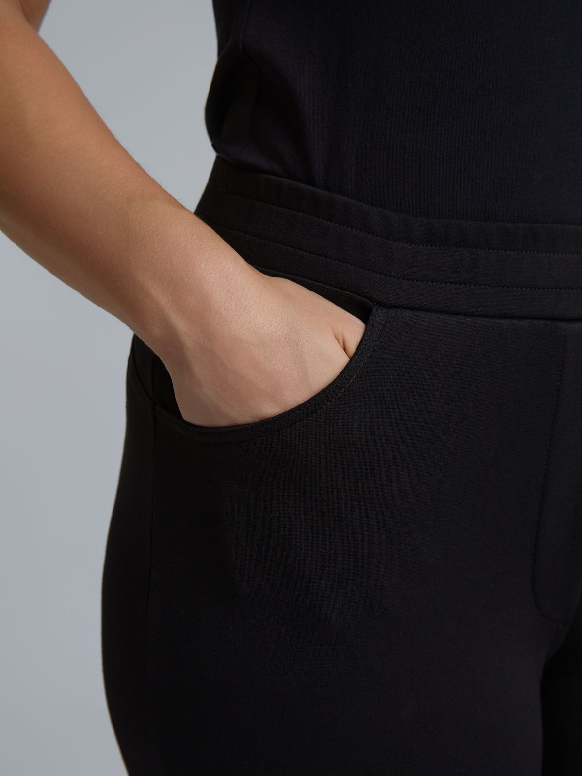 Flare fit stretch pants