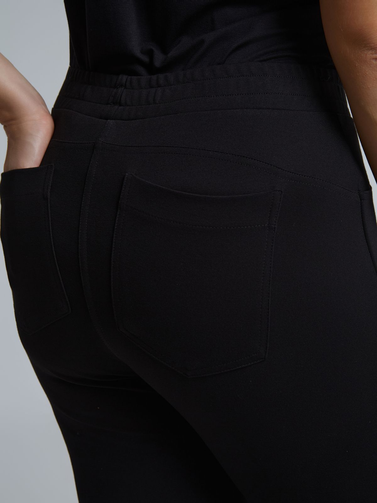 Flare fit stretch pants