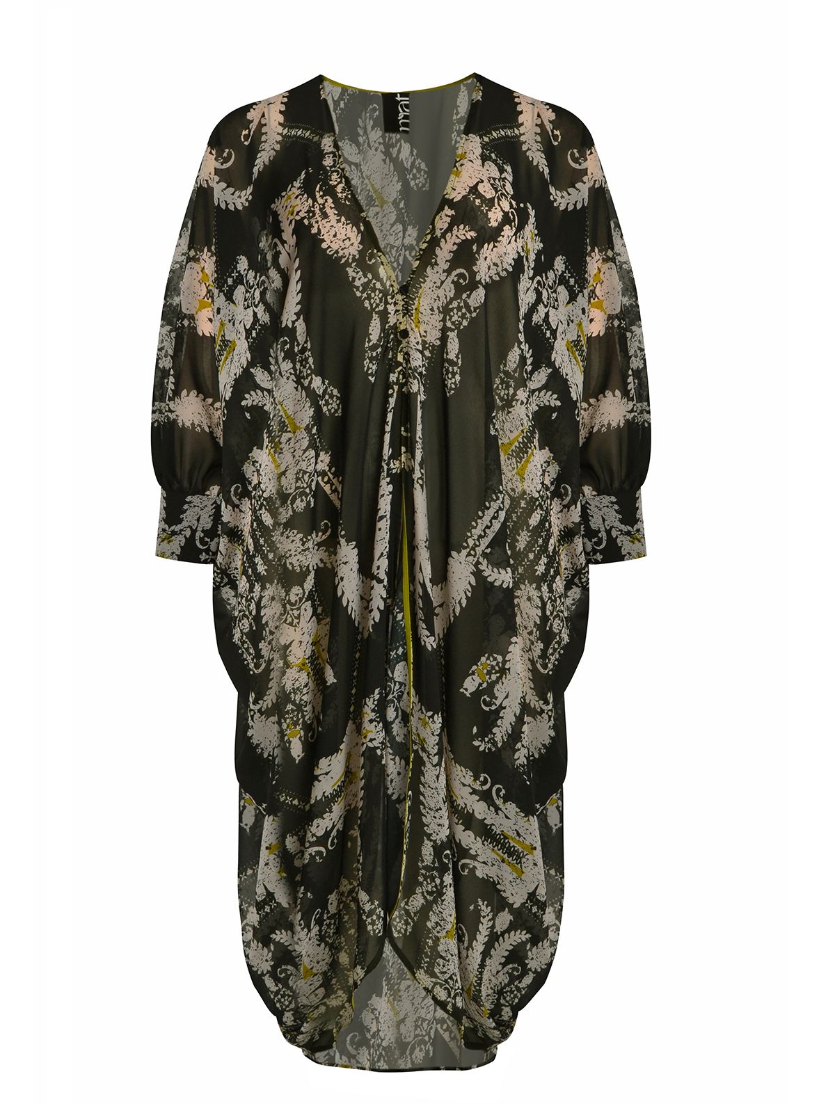 Κιμονό eco-chic με boho σχέδιο και δέσιμο