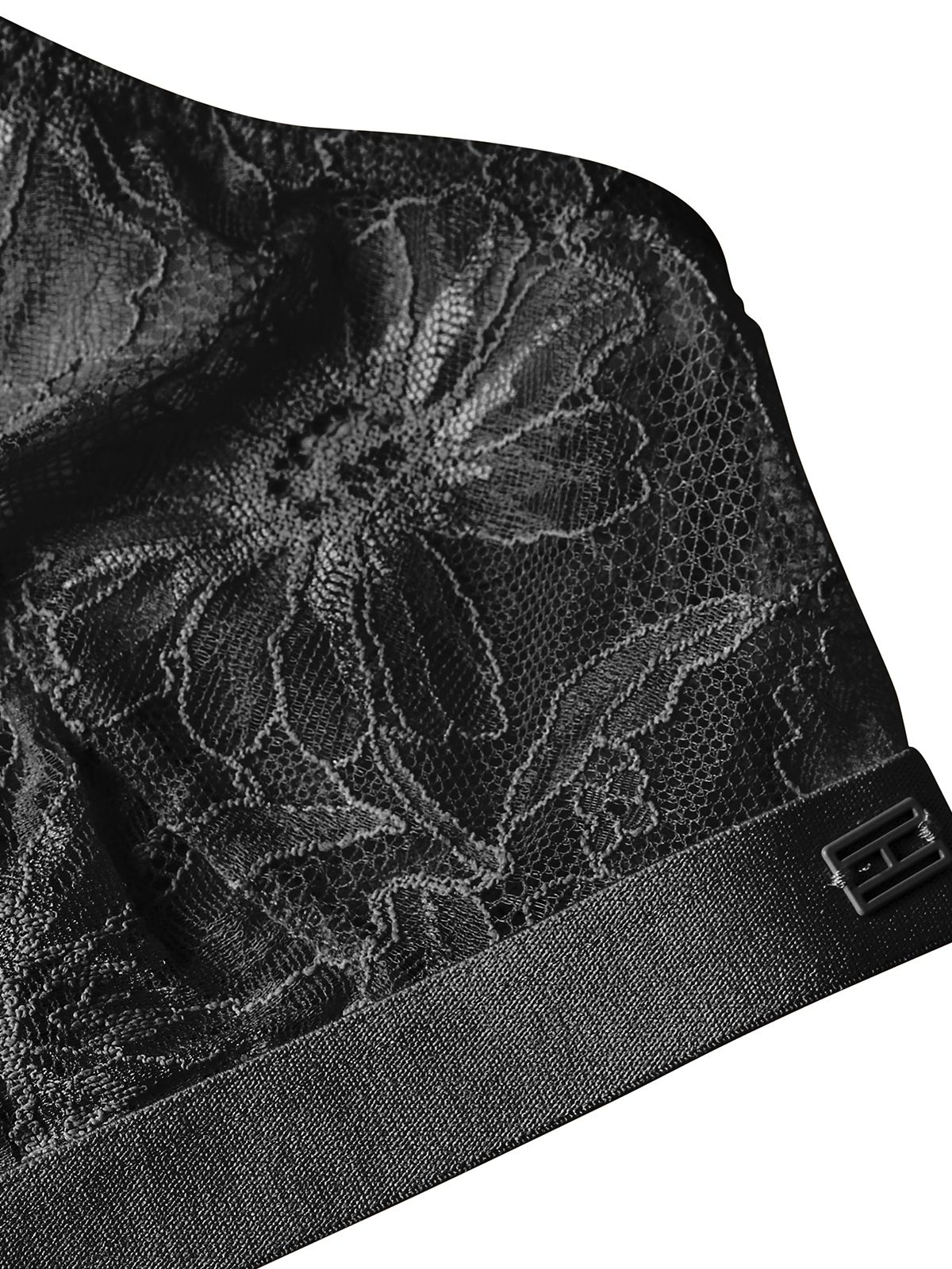 Floral Lace Triangle Bra