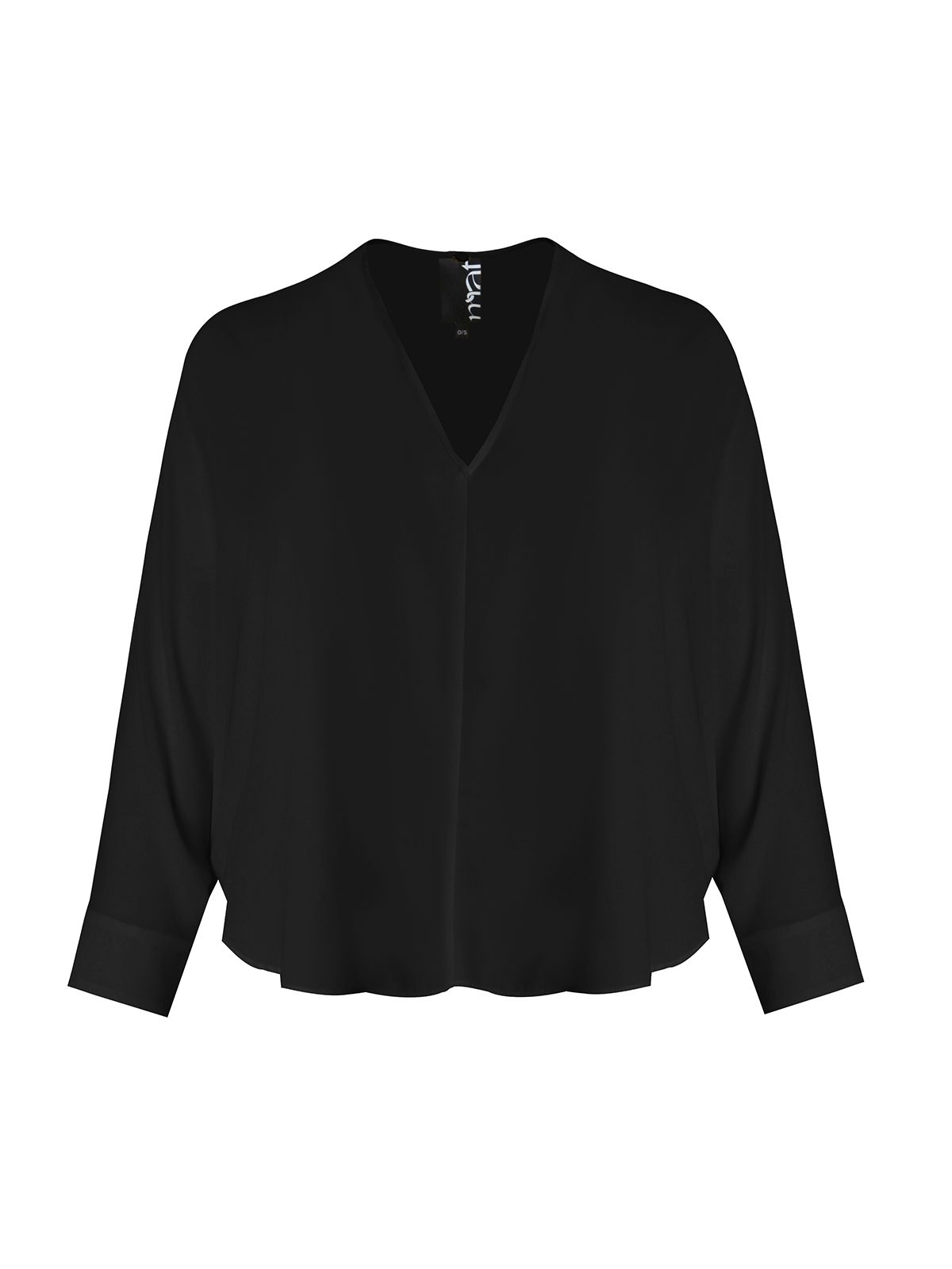 Flowing V-neck blouse