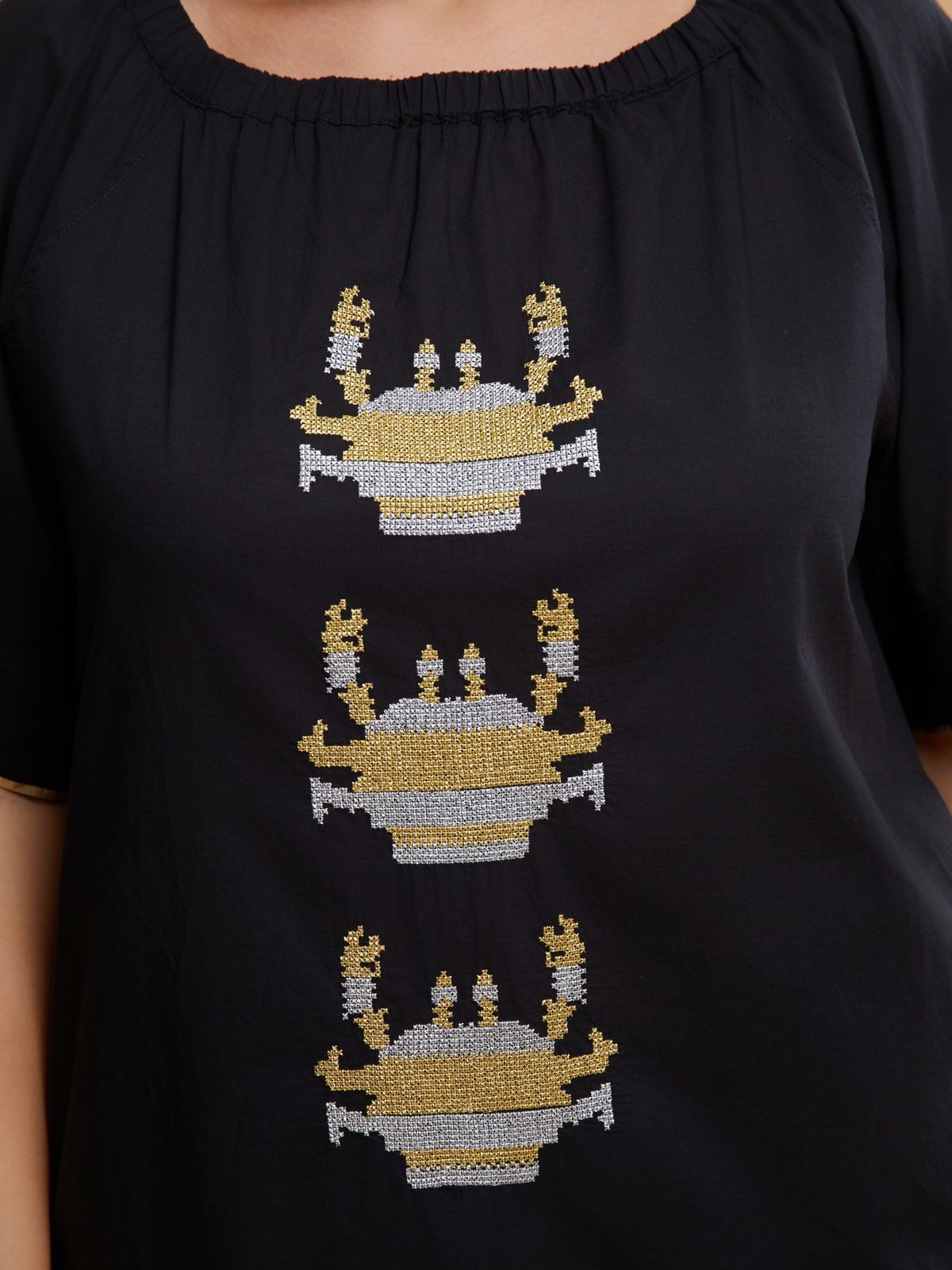 ΦΟΡΕΜΑ OFF SHOULDER ΚΕΝΤΗΜΑ BLACK