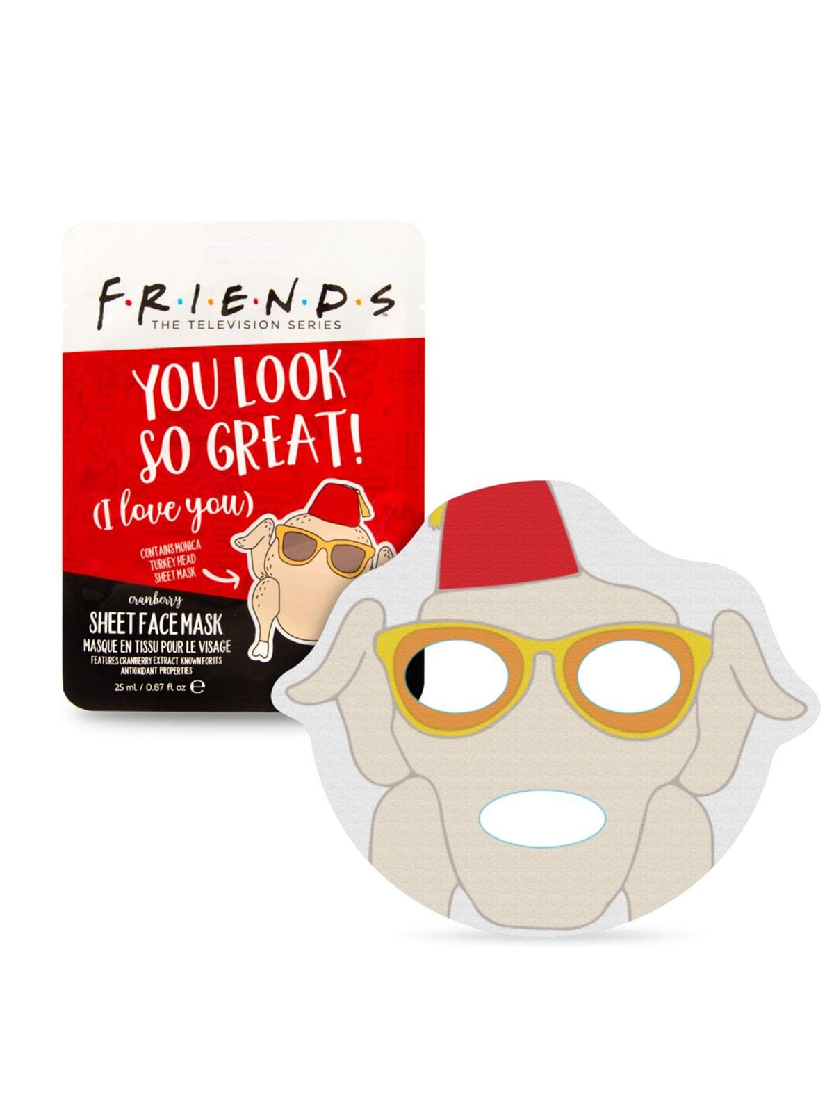 Warner Brothers Friends Face Mask Turkey 25ml