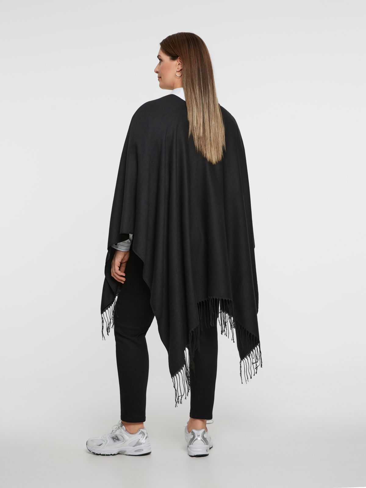 Fringed poncho