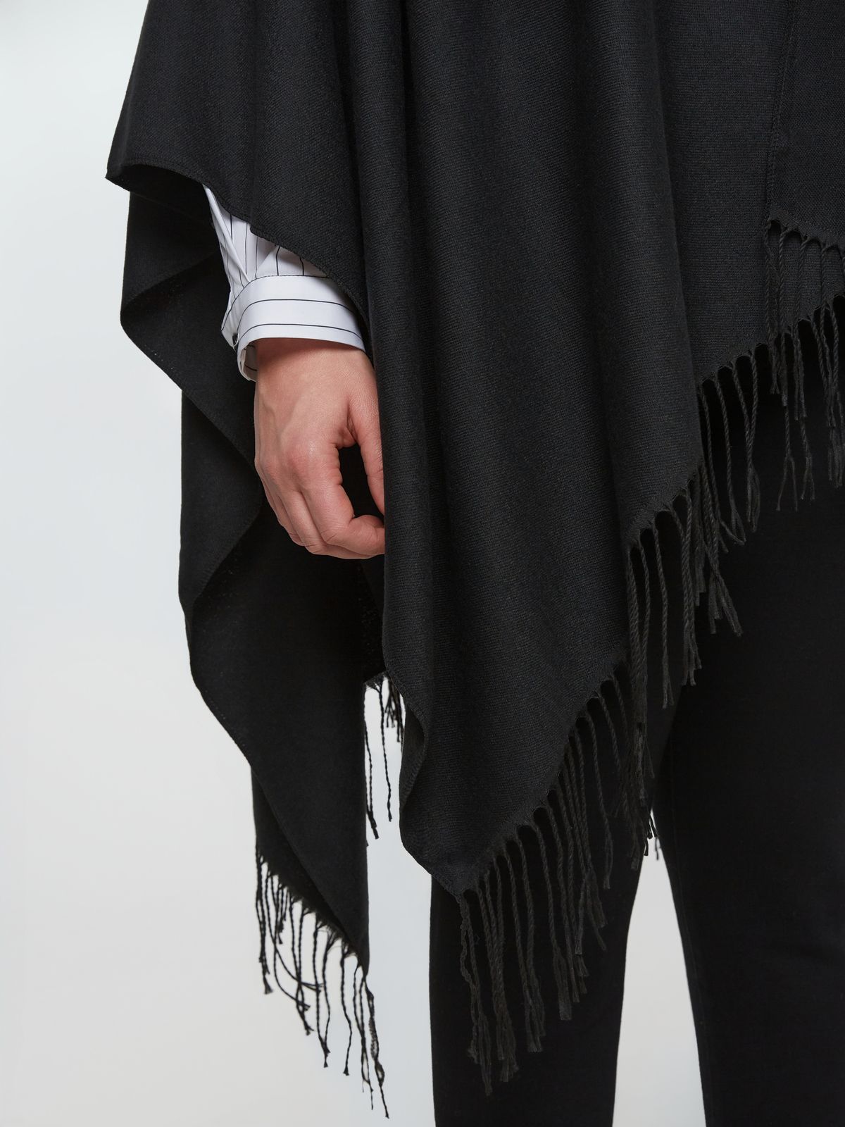 Fringed poncho