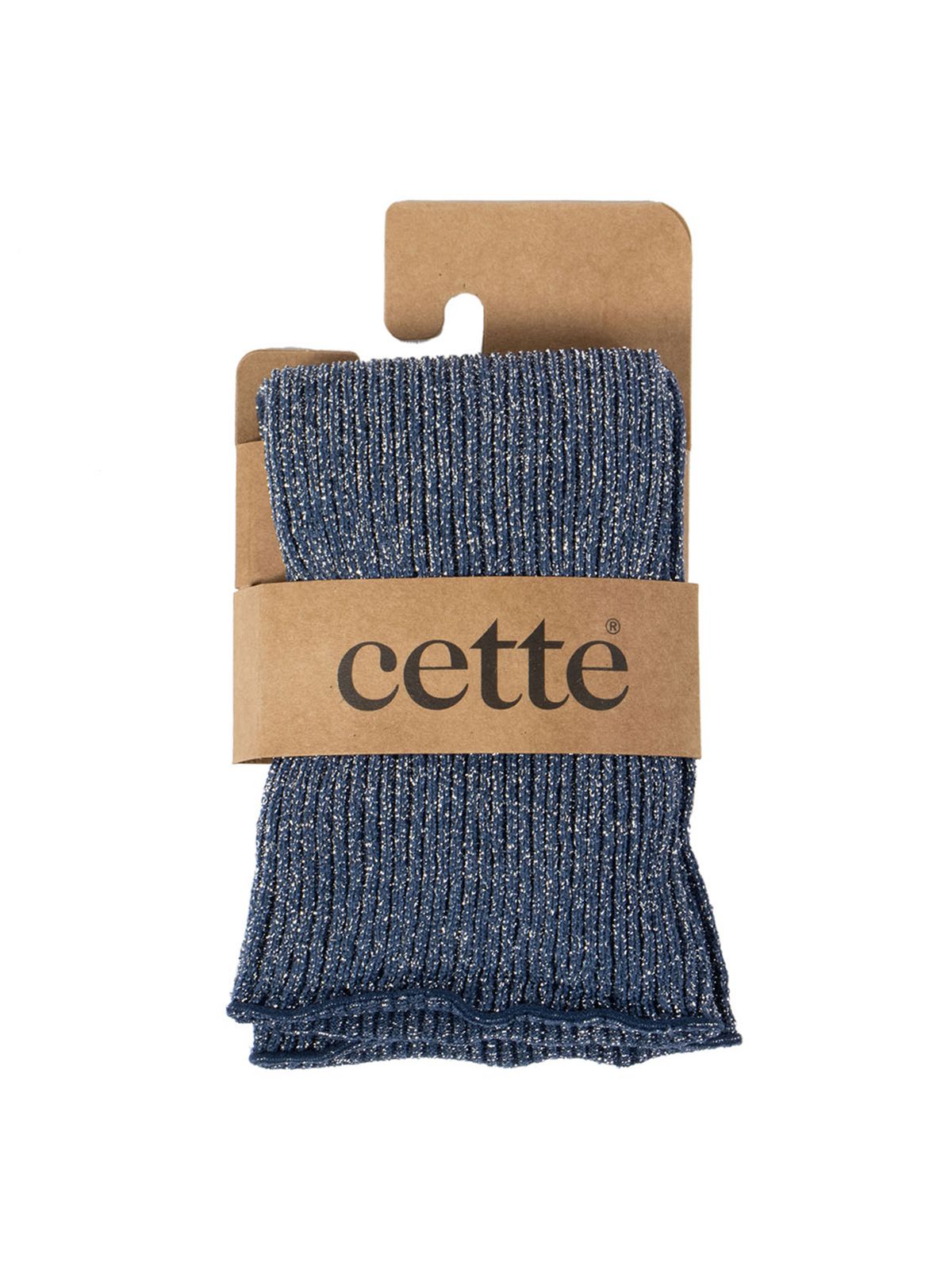 Glitter ribbed socks