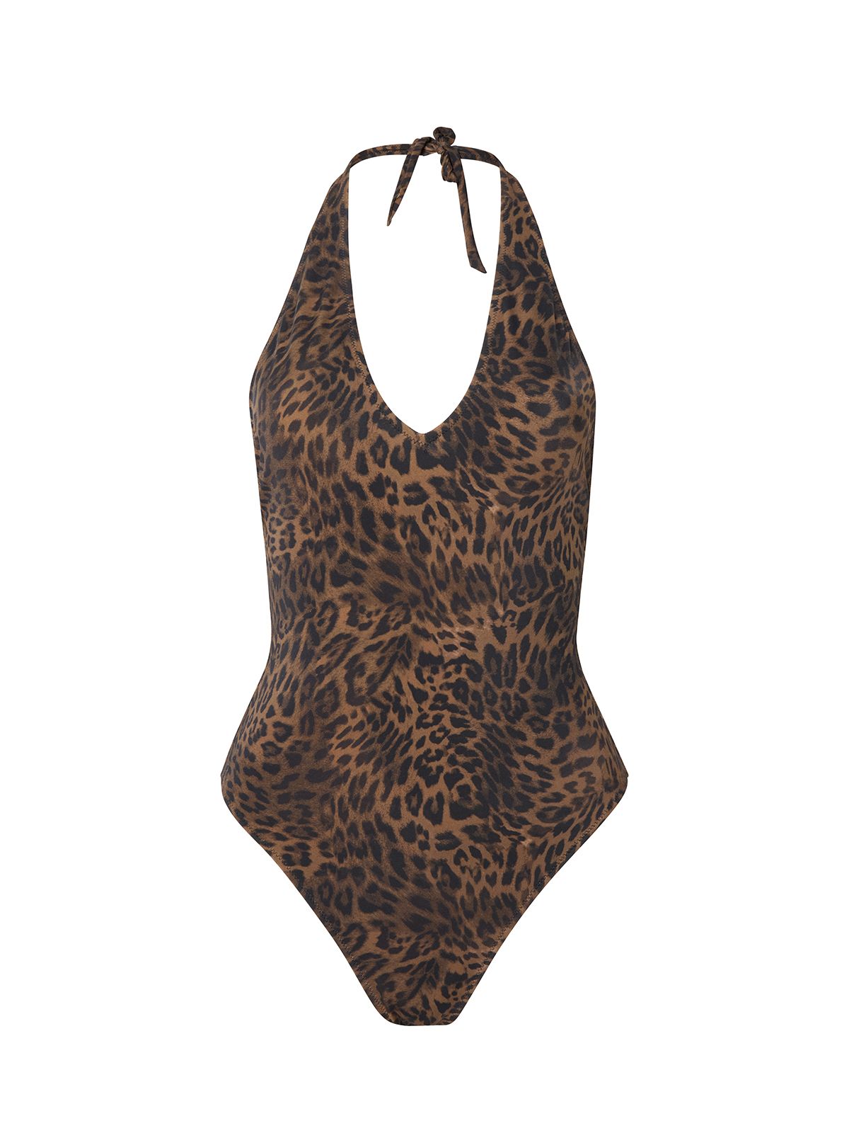 Understatement Ολόσωμο Μαγιό Halterneck Animal Print