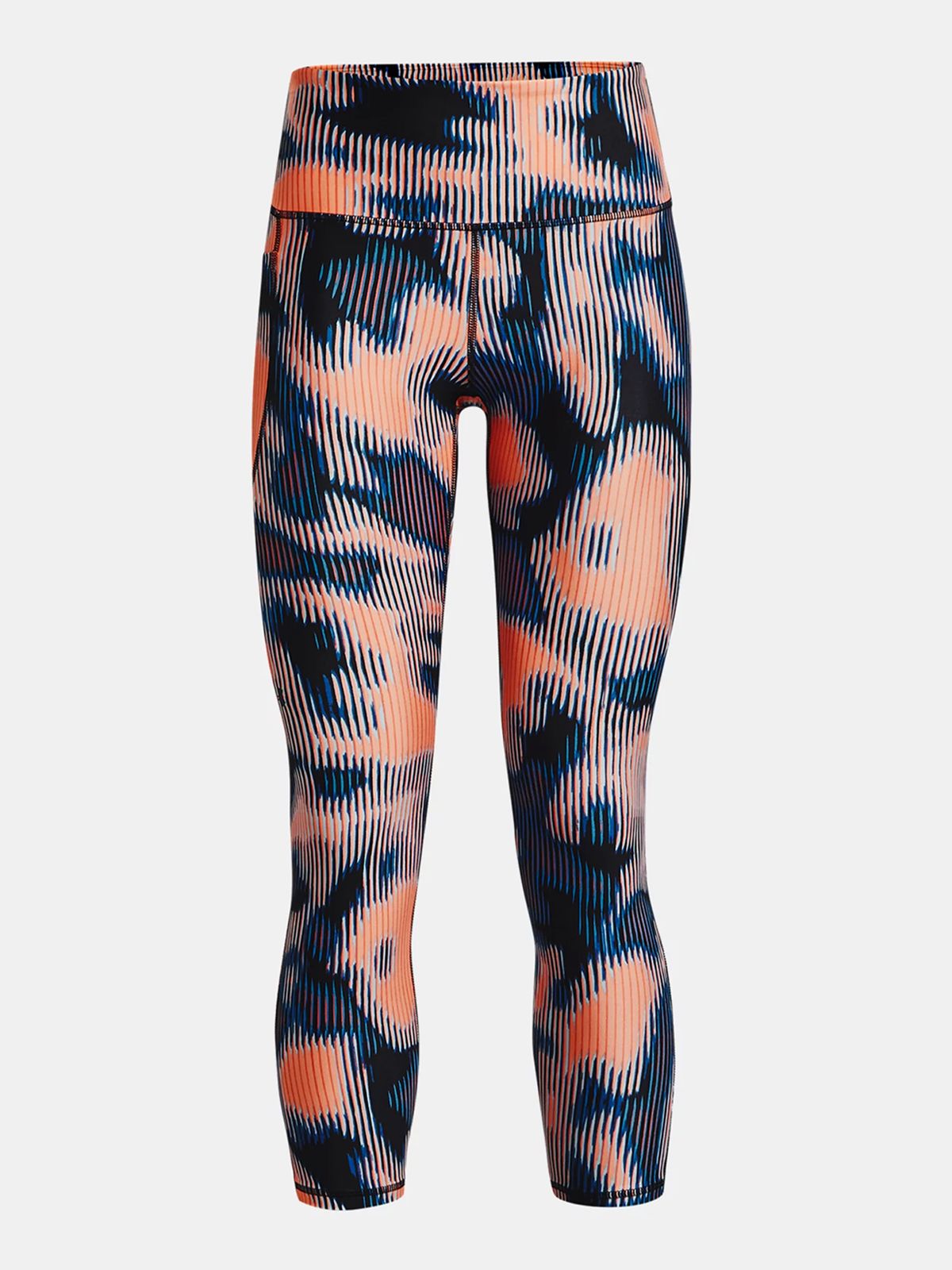 HeatGear No-Slip Waistband Printed Ankle Leggings