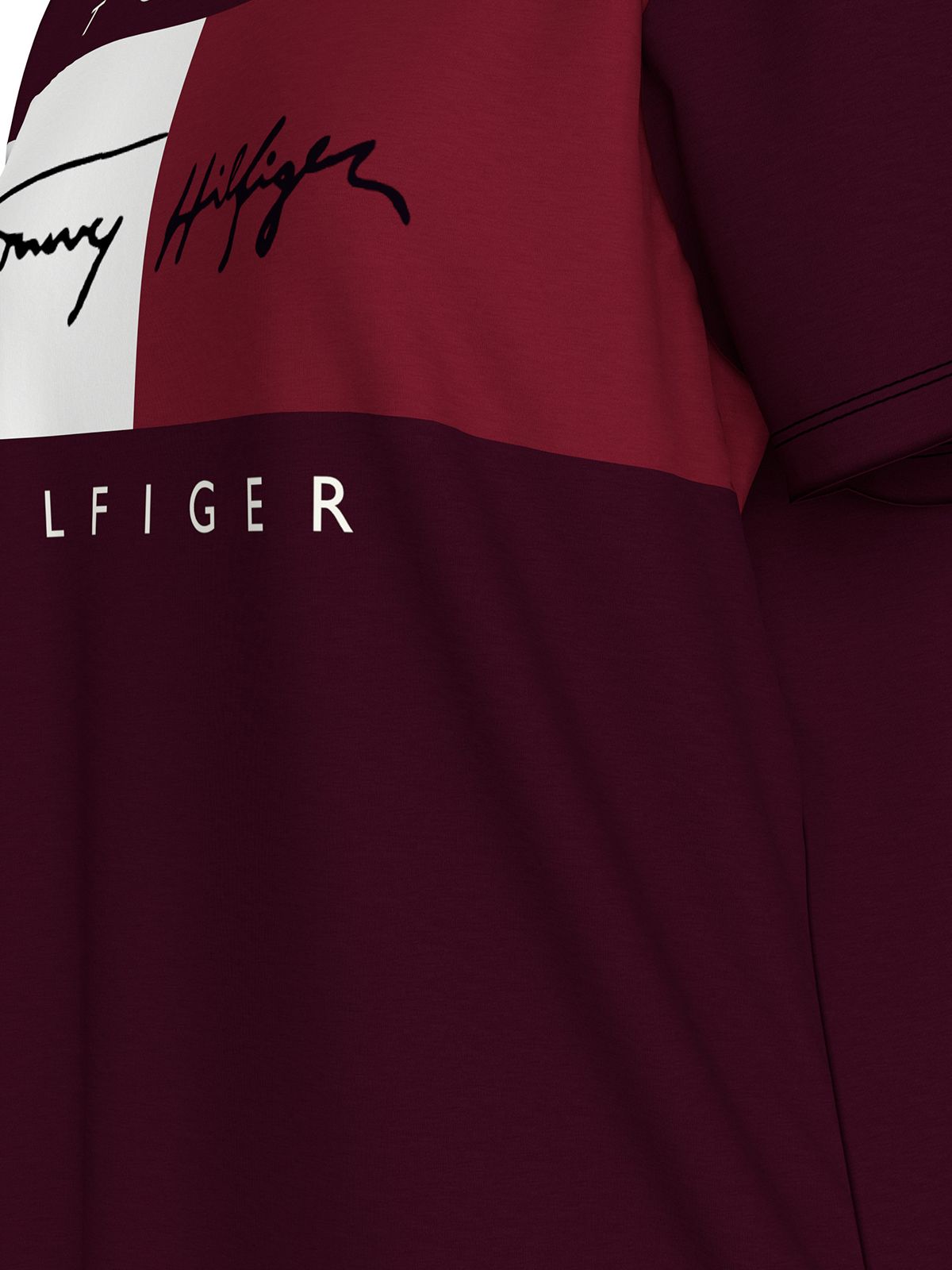 Φόρεμα T-Shirt Lounge Deep Burgundy
